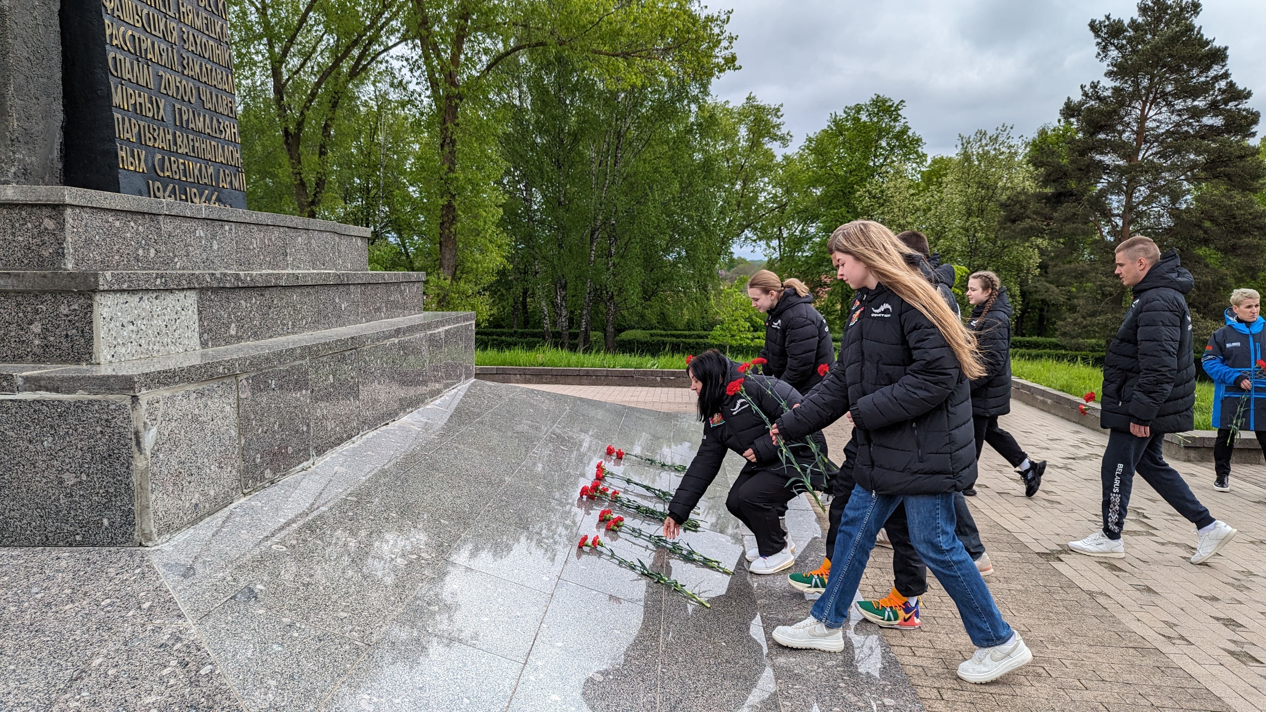 Посещение мемориального комплекса «Тростенец»